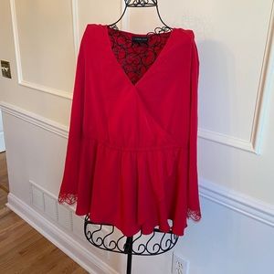 Lane Bryant Wrap Shirt 16